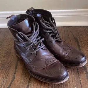 MVP Leather Brogue Boots Nolan Brogue Boots - Men main image 4